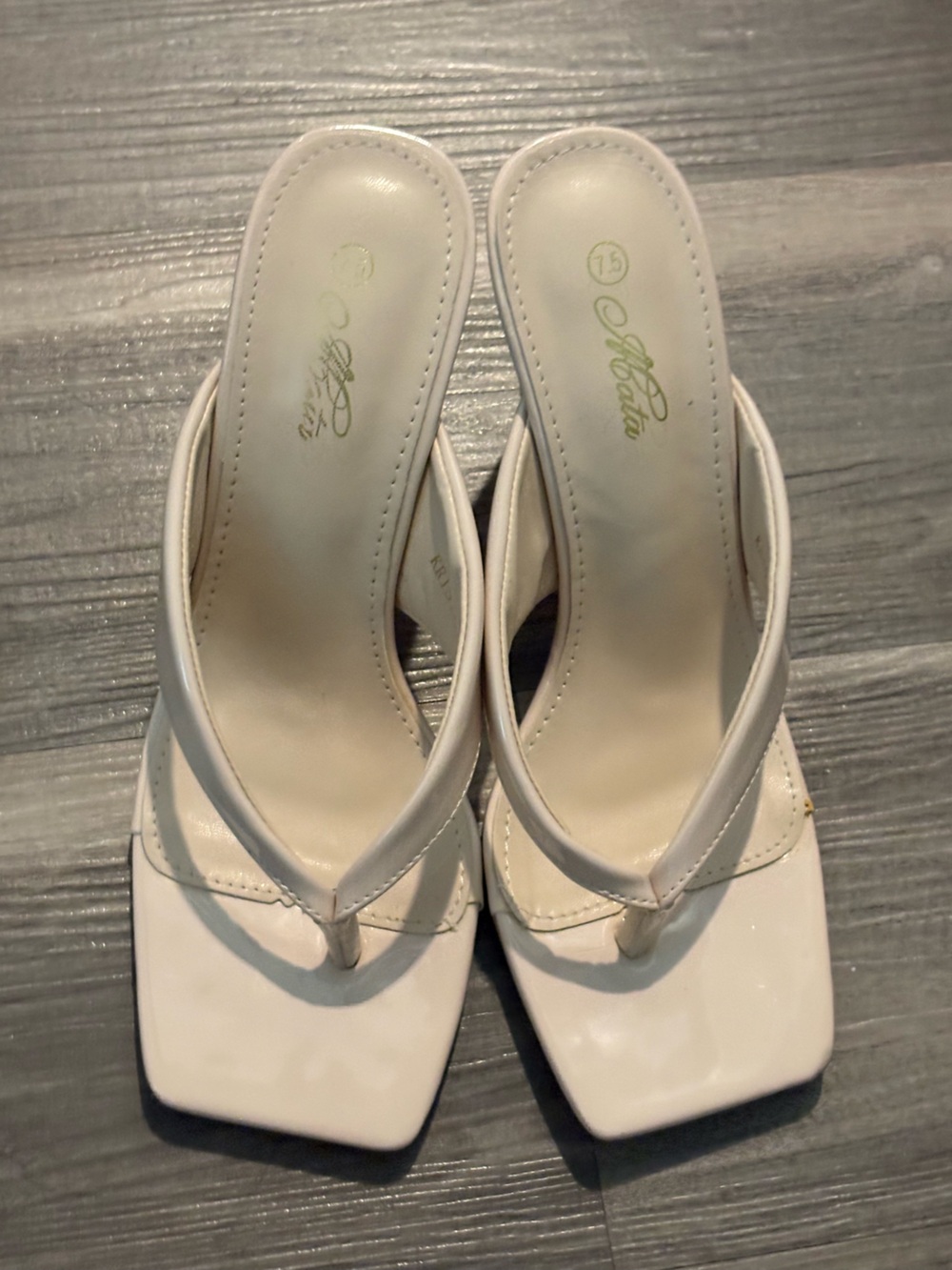 Women’s Square-Toe Sandal Wedge